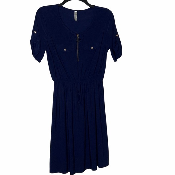 Perseption CONCEPT navy blue dress. Size S - Picture 1 of 8